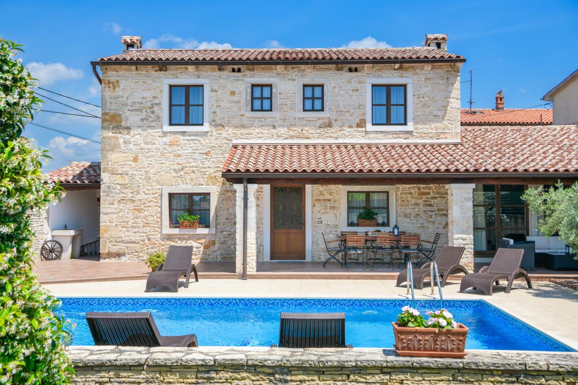Villa Gina Valtura Bagian luar foto